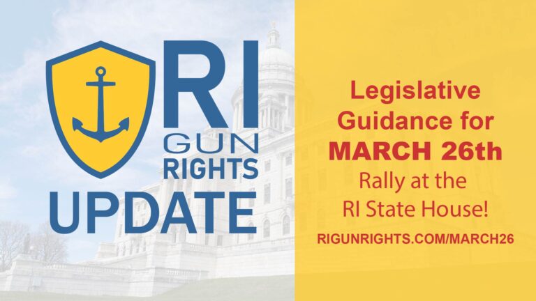 Legislative Guidance for March 26th